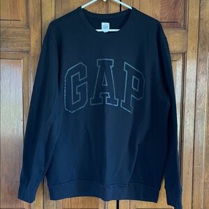 GAP Men's Black Crewneck Sweatshirt XL
